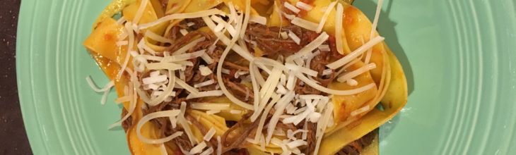 Beef Ragu with Pappardelle