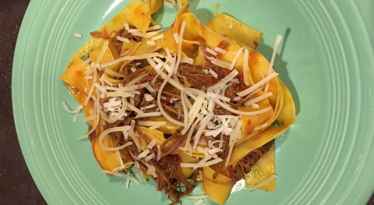 Beef Ragu with Pappardelle